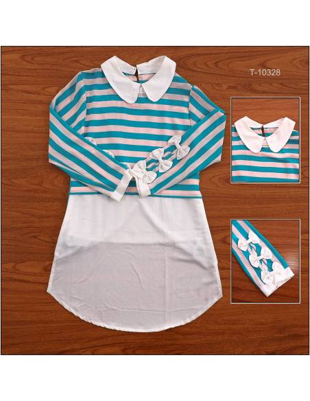 Atasan Tunik Cewek Lengan Panjang Nathaniah All Size