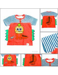 Kaos Oblong Anak Cowok Lengan Pendek Ant Domain 5-11