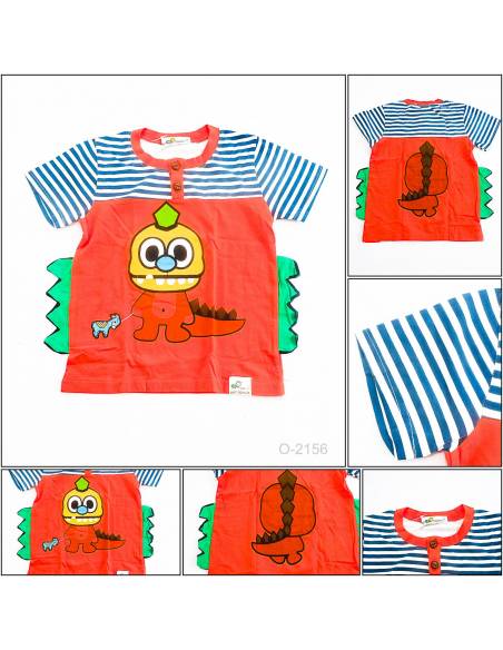 Kaos Oblong Anak Cowok Lengan Pendek Ant Domain 5-11
