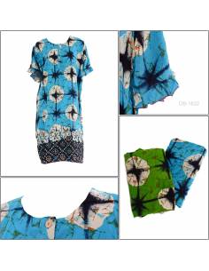 Daster Jumbo Lengan Wiru Pendek Marisa L