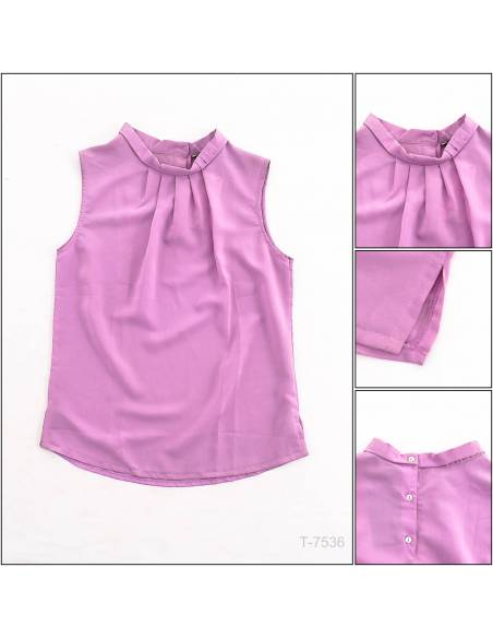 Atasan Cewek Tanpa Lengan Chloe All Size