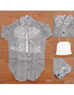 Atasan Tunik Cewek Lengan Panjang Kukky Top All Size