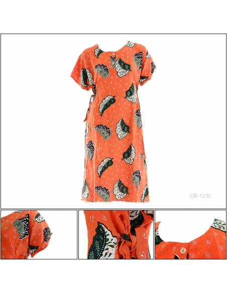 Daster Ibu Tali 4 Lengan Pendek Marisa All Size