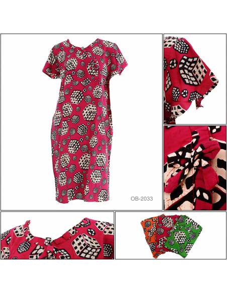 Daster Krah R Lengan Pendek Marisa All Size