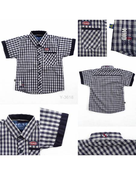 Kemeja Anak Cowok Lengan Pendek Topten 7-9