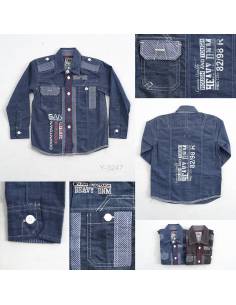 Kemeja Anak Cowok Lengan Panjang Stingray 14