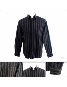 Kemeja Formal Cowok Regular Lengan Panjang Geoland M-L