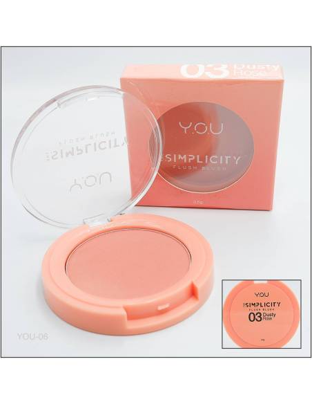 Simplicity Flush Blush 03 Dusty Rose YOU