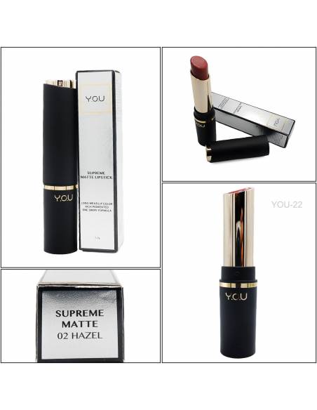 Supreme Matte Lipstick 02 Hazel YOU