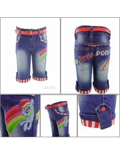 Celana Pendek Jeans Anak Cewek Pinky 14-18