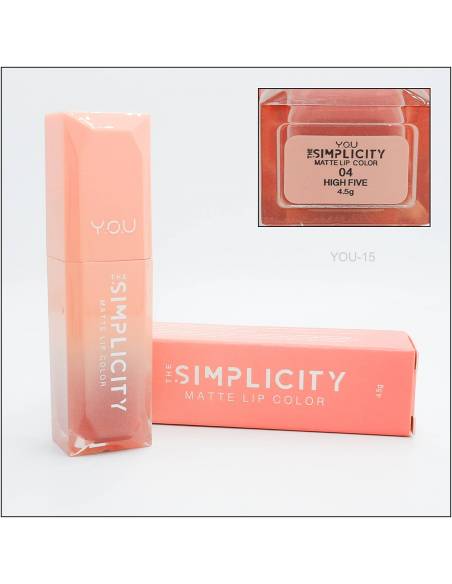 Simplicity Matte Lip Color 04 High Five YOU
