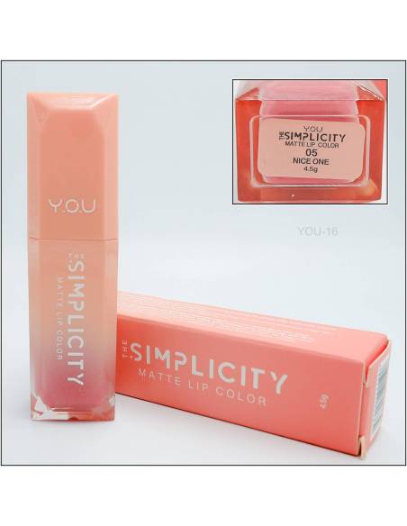 Simplicity Matte Lips Color 05 Nice One YOU