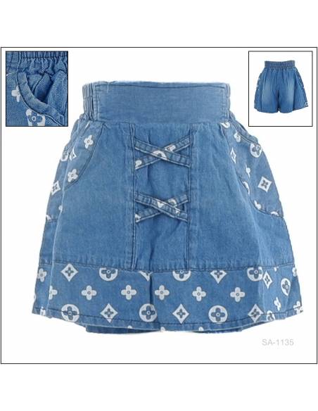 Celana Pendek Anak Cewek Viely 7-9