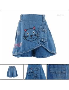 Celana Pendek Jeans Anak Cewek Viely 4-6