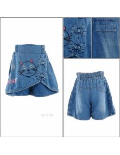 Celana Pendek Jeans Anak Cewek Viely 7-9
