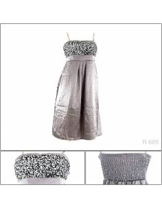 Dress Cewek Tanpa Lengan All Size