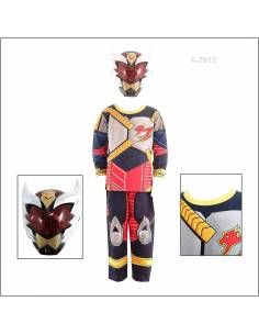 Setelan Kaos Anak Cowok+Topeng Lengan Panjang Design Toon...