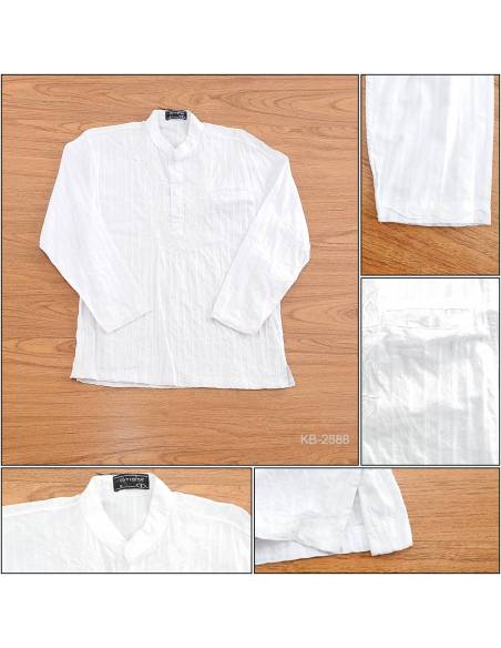 Kemeja Muslim Cowok Lengan Panjang Otista M-L