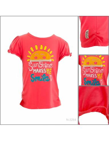 T-shirt/Kaos Oblong Anak Cewek Lengan Pendek Geenee 6