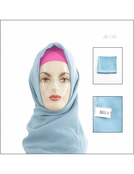 Jilbab Cewek Segi Empat Katun Bella Square