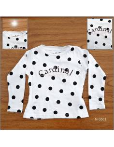 T-shirt/Kaos Oblong Cewek Putih Lengan Panjang Cardinal...