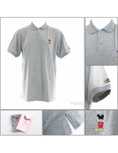 Kaos Kerah Cewek Lengan Pendek Mickey Mouse