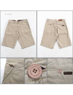 Celana Pendek Cowok Katun Coklat Muda Elviti 33-38