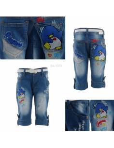 Celana Pendek Jeans Anak Cewek Pinky 8-12