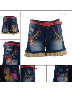 Celana Pendek Jeans Anak Cewek Pinky 14-18