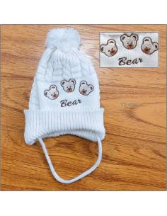 Topi Kupluk Bayi Rajut