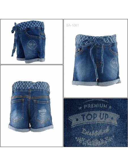 Celana Pendek Jeans Anak Cewek Top Up 22-26
