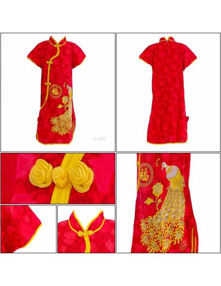 Sackdress Anak Cewek/Chinese Clothes Jibao Lengan Pendek Miauwli 20