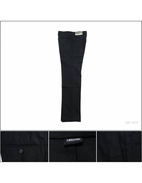 Celana Panjang Formal Cowok Slim Fit Stretch Cardinal 30-32