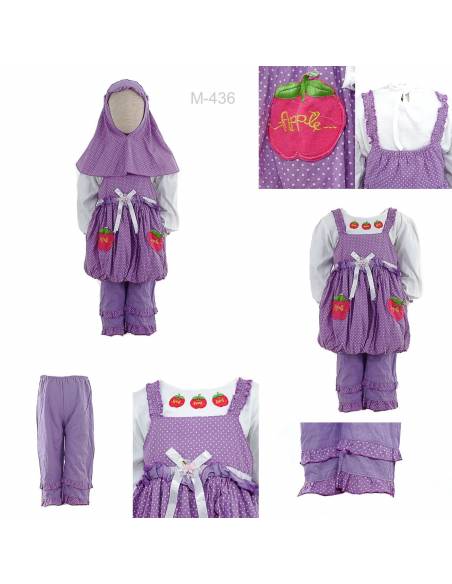 Busana Muslim/Dress Muslim Anak Cewek Annisa 1