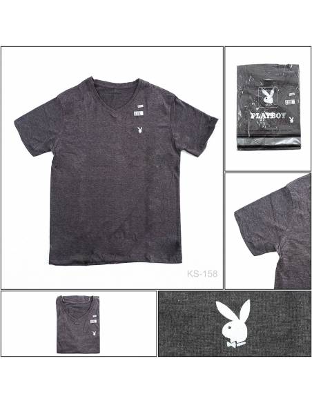 Kaos Dalam Cowok Lengan Pendek Play Boy