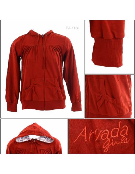 Jaket Jumper Hoodie Cewek Arvada 2XL-4XL