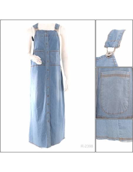 Bandatan Rok Jeans Cewek Emerald L-XL