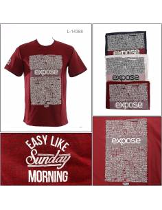 Kaos Oblong Cowok Lengan Pendek Ocean List S-XL