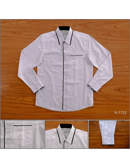 Kemeja Formal Cowok Regular Lengan Panjang Hanspeter M-XL