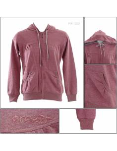 Jaket Jumper Hoodie Cewek Erce M-XL