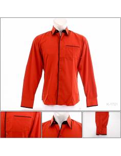 Kemeja Formal Cowok Regular Lengan Panjang Hanspeter M-XL