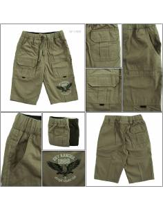 Celana Pendek Katun Anak Cowok Kolor Benri 12-14