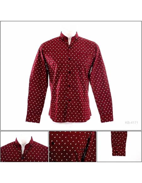 Kemeja Cowok Slim Fit Lengan Panjang Tom Ferrick's M-XL