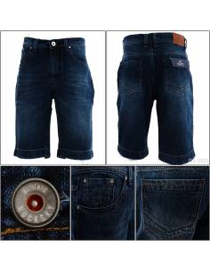Celana Pendek Jeans Cowok Reguler Rock Sky 34