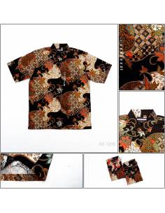Kemeja Batik Cowok Regular Lengan Pendek Silomide 2XL-3XL...