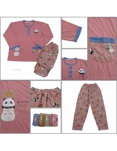Setelan/One Set Baju Tidur/Night Gown Cewek Lengan...