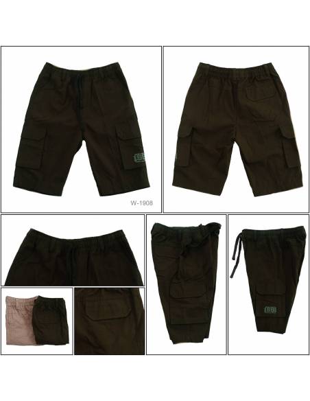 Celana Pendek Katun Anak Cowok Kolor Benri 10-14