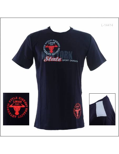 Kaos Oblong Cowok Lengan Pendek Linson All Size