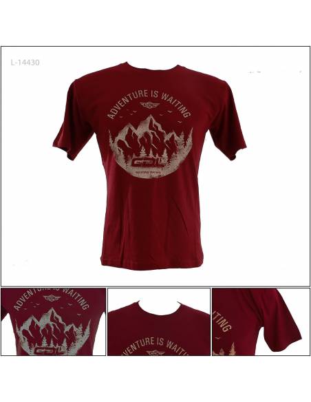 Kaos Oblong Cowok Lengan Pendek Cardinal M-XL