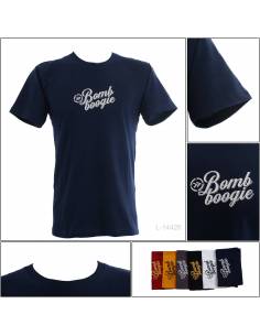 Kaos Oblong Cowok Lengan Pendek Bombbogie M-XL